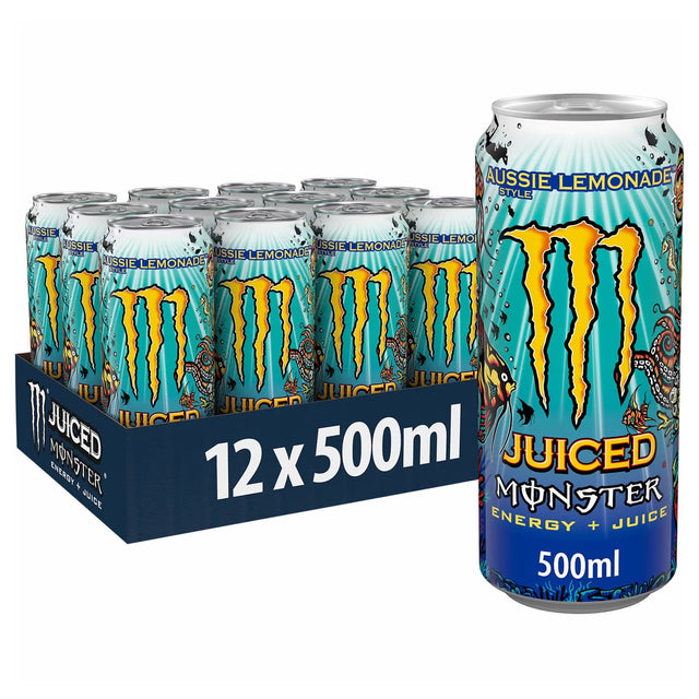 Monster Aussie Lemonade 12 x 500ml