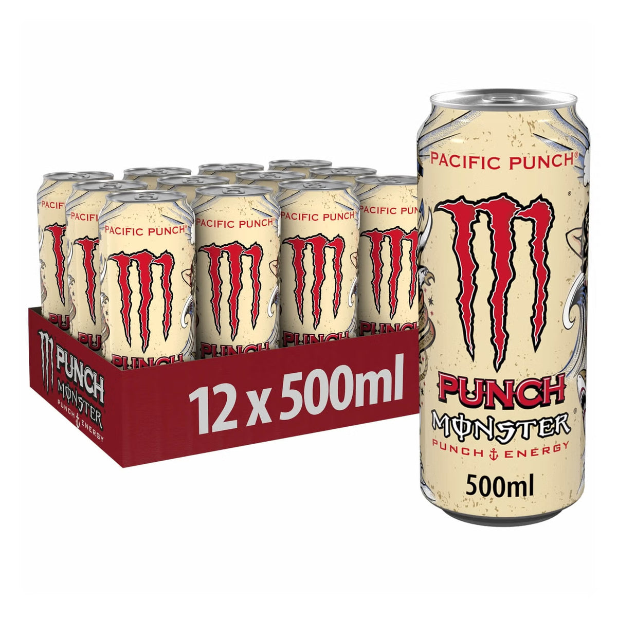 Monster Pacific Punch 12 x 500ml