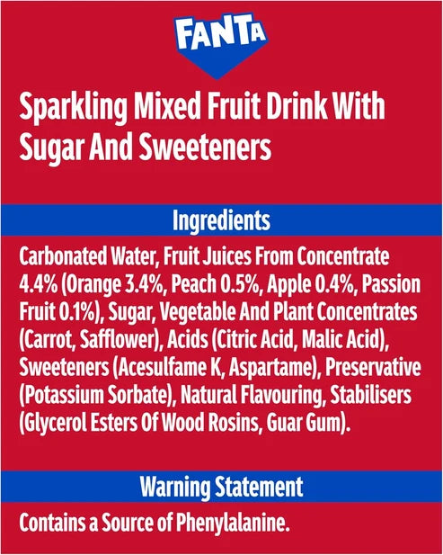 Fanta Fruit Twist 24 x 330ml