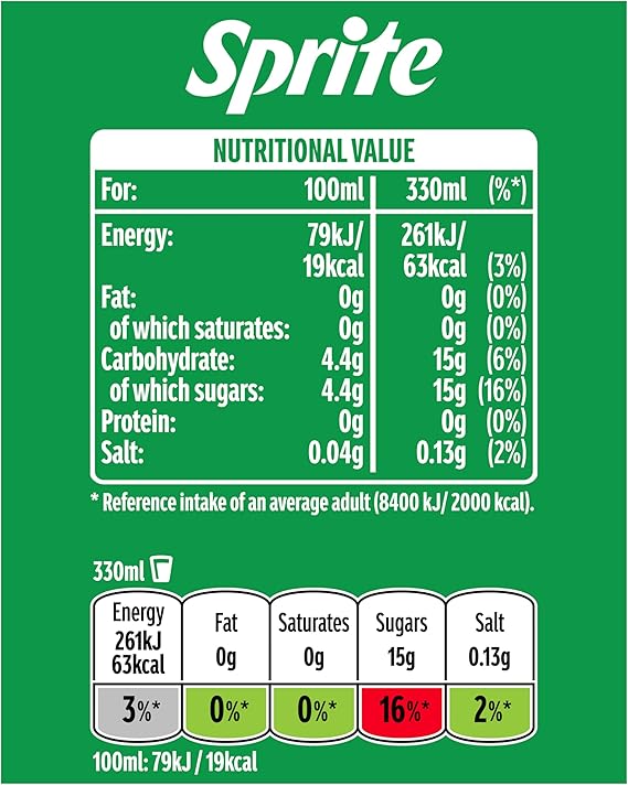 Sprite 24 x 330ml